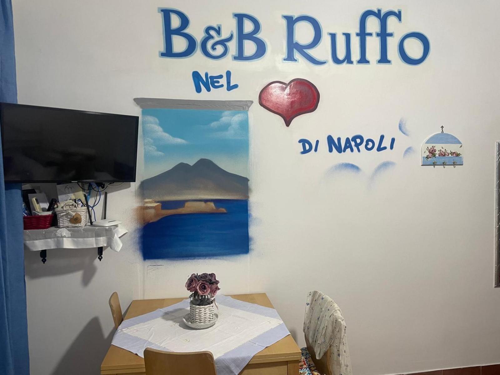 B&B Ruffo Nel Cuore Di Napoli Exterior foto
